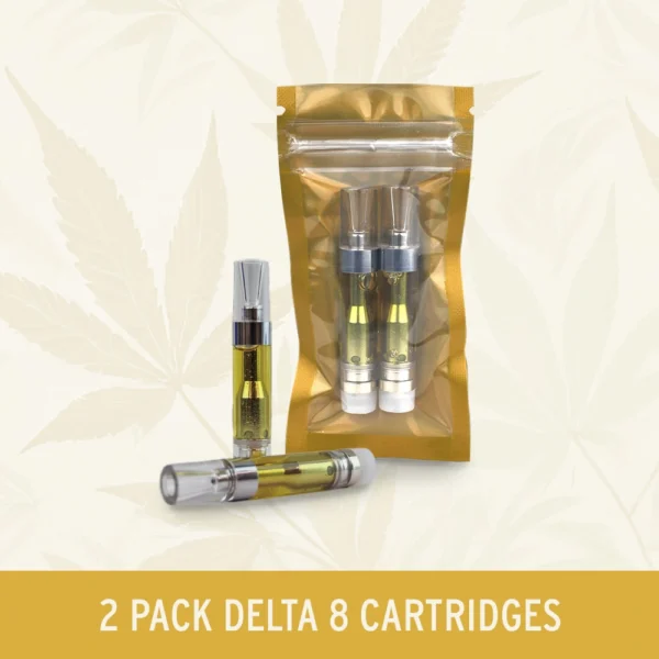 2 Pack Delta 8 Cartridges