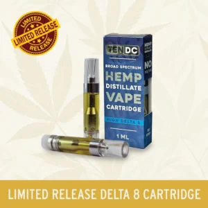 Limited Release Delta 8 Cartridges – 1mL